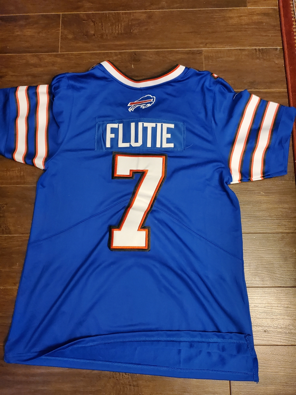 Doug Flutie #7 Buffalo Bills Blue Football Jersey